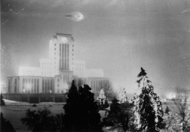 UFO Over Vancouver City Hall - 1937