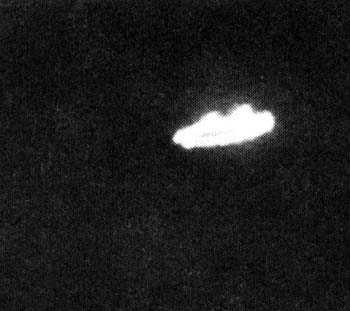 UFO Photo by Ann Gervis - Prince George, BC - 1975