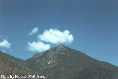 UFO Photo by Hannah McRoberts - Kelsey Bay, BC - 1981