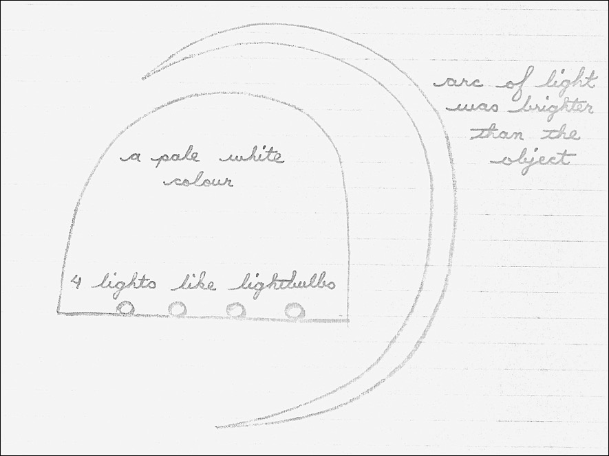 Drawing by Mill Bay Witness #2
