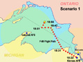 F-89 Intercept Map