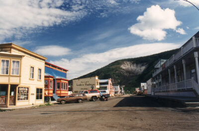 Downtown Dawson City