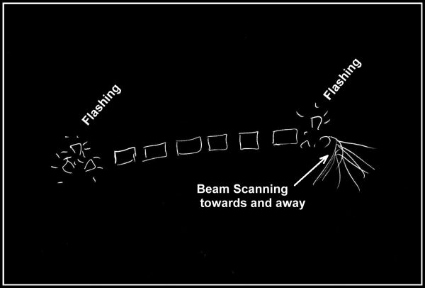 Drawing by UFO witness FOX5