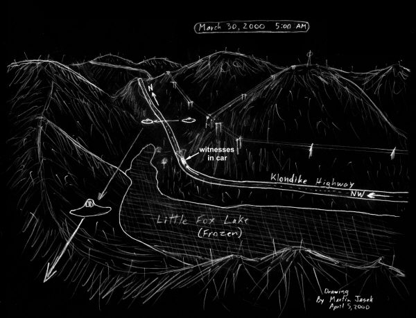 Little Fox Lake UFO Encounter