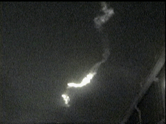 Video Still of Fireball Contrail by Doug Davidge